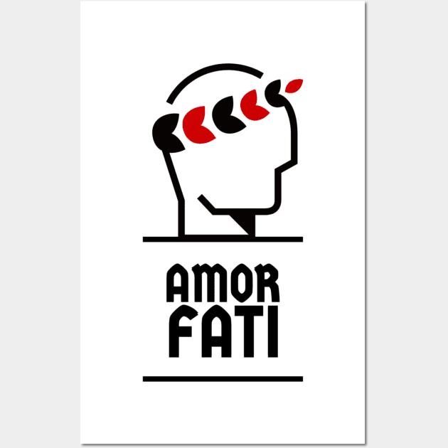 AMOR FATI (STOIC MINDSET) Wall Art by Rules of the mind